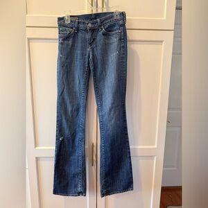 Citizens Of Humanity Medium Blue Flare Jeans